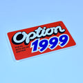 1999 Option Tokyo Auto Salon Sticker