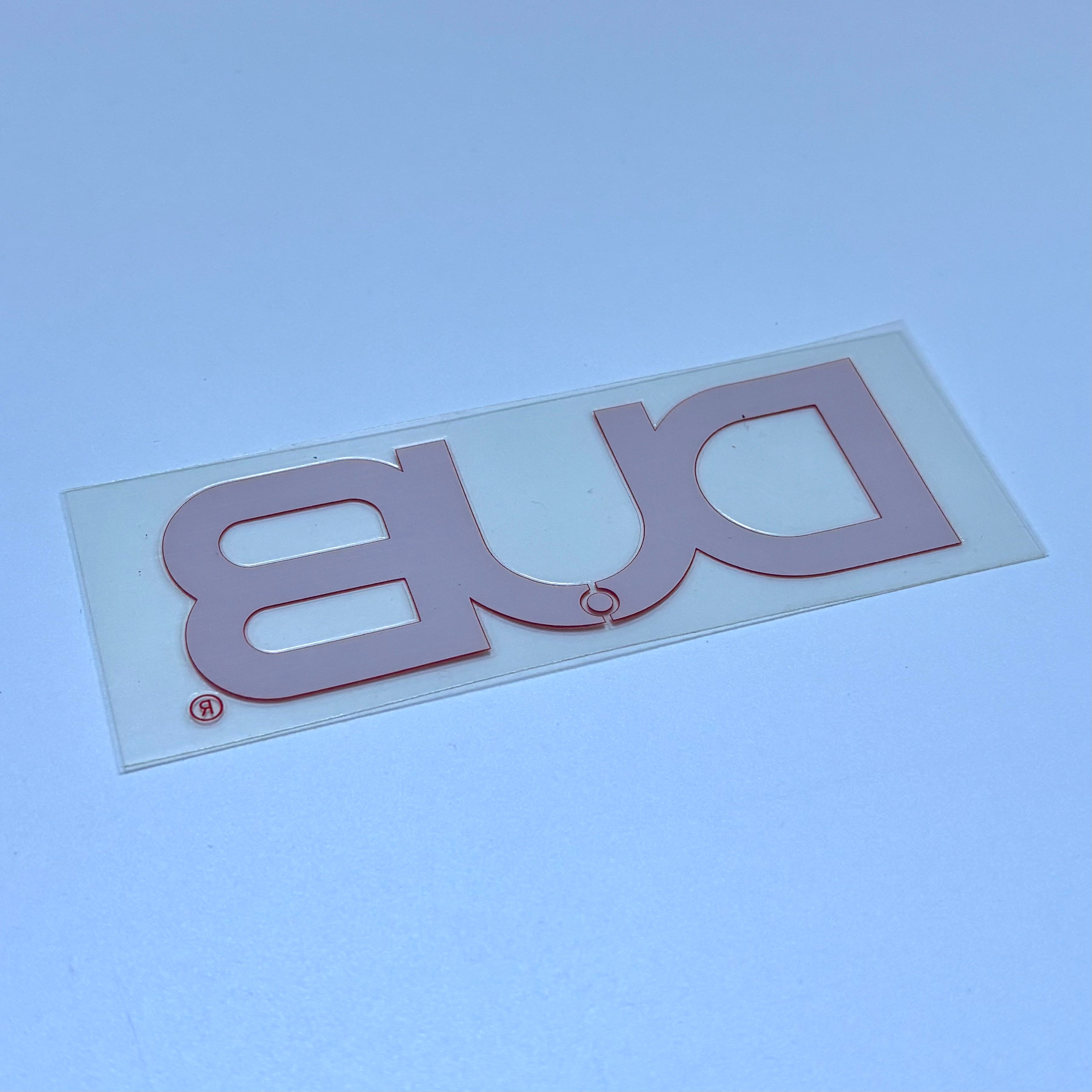 DUB Magazine Sticker