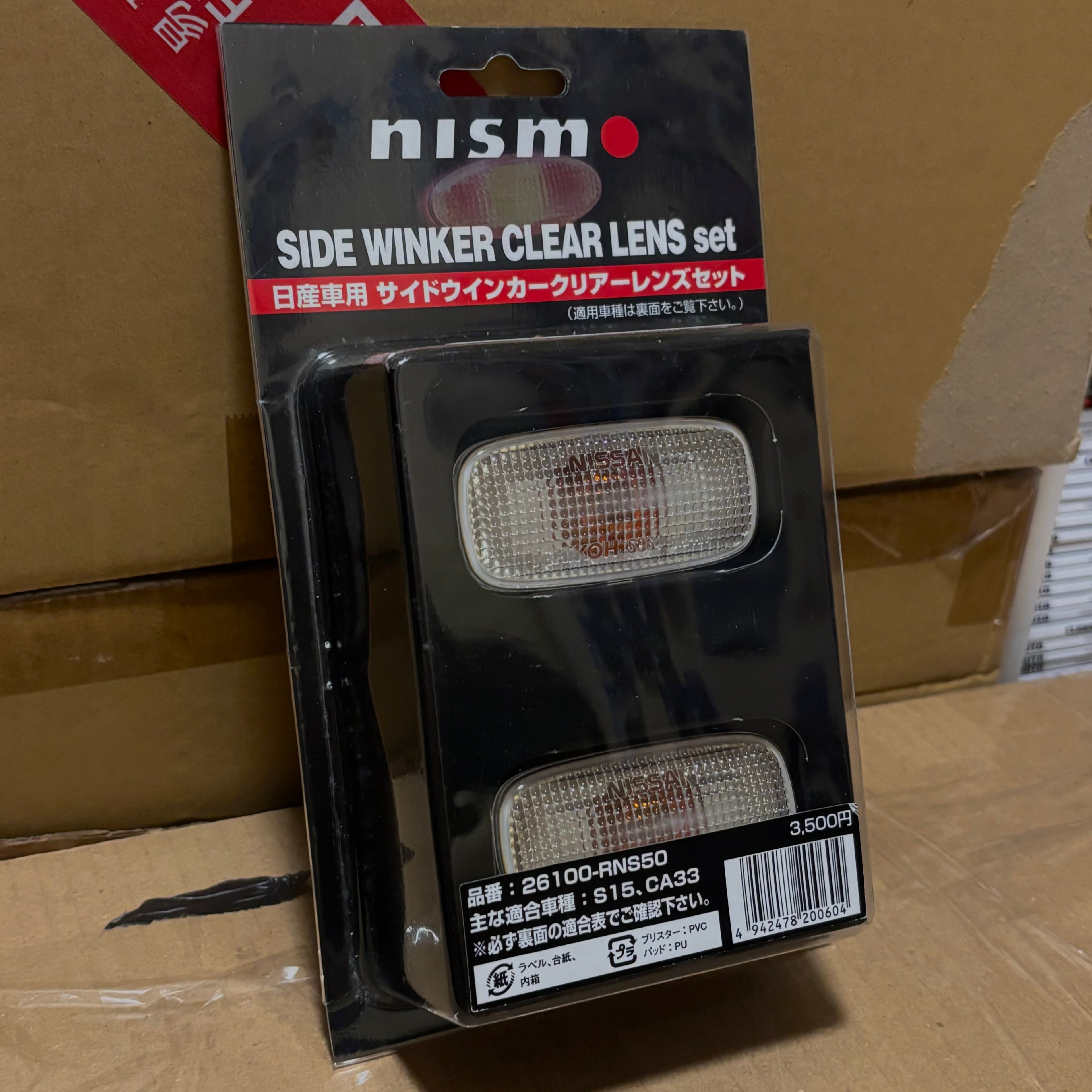 Nismo Side Winker Clear Lens Set Silvia S15 26100-RNS50