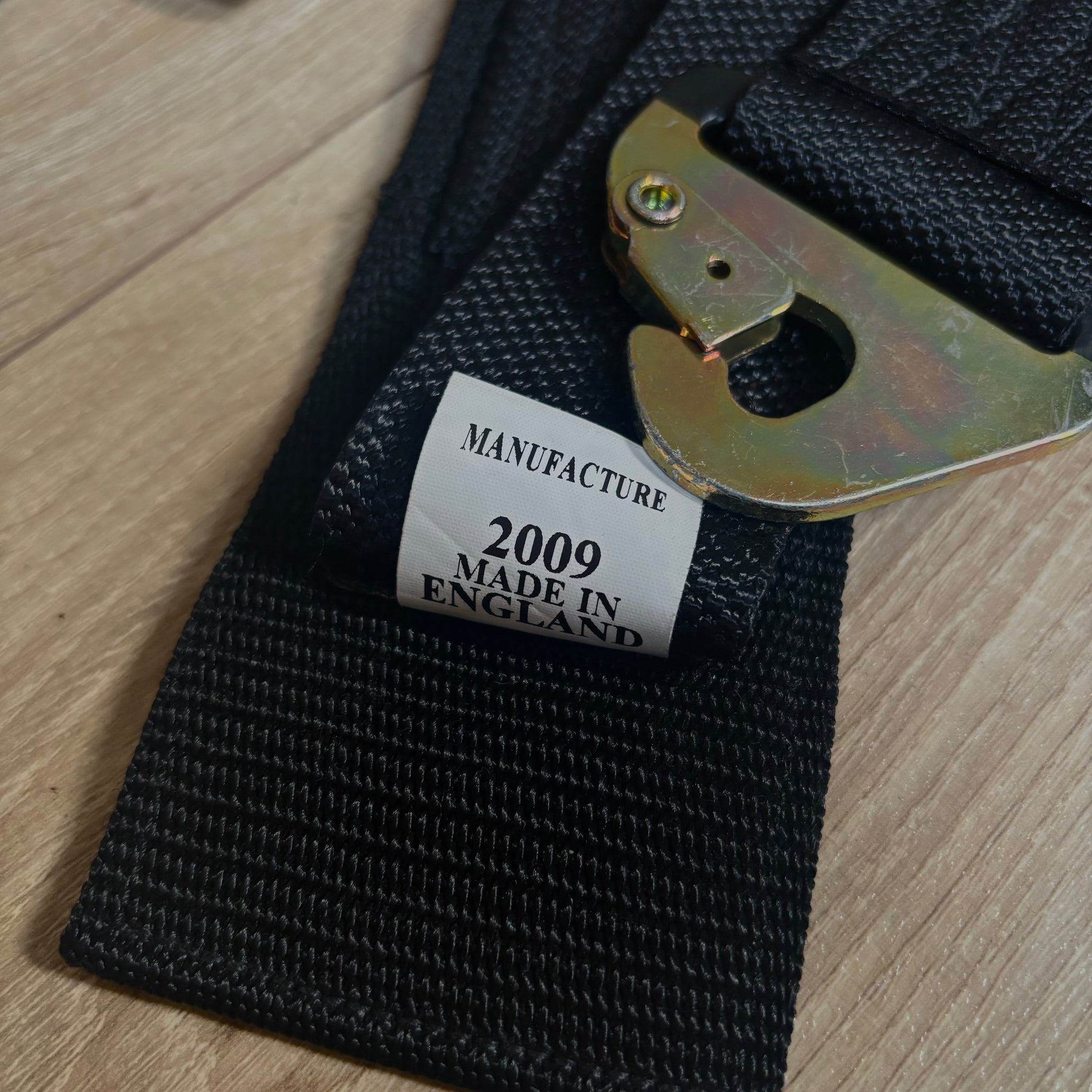 2x Black Willans Four Point Harness