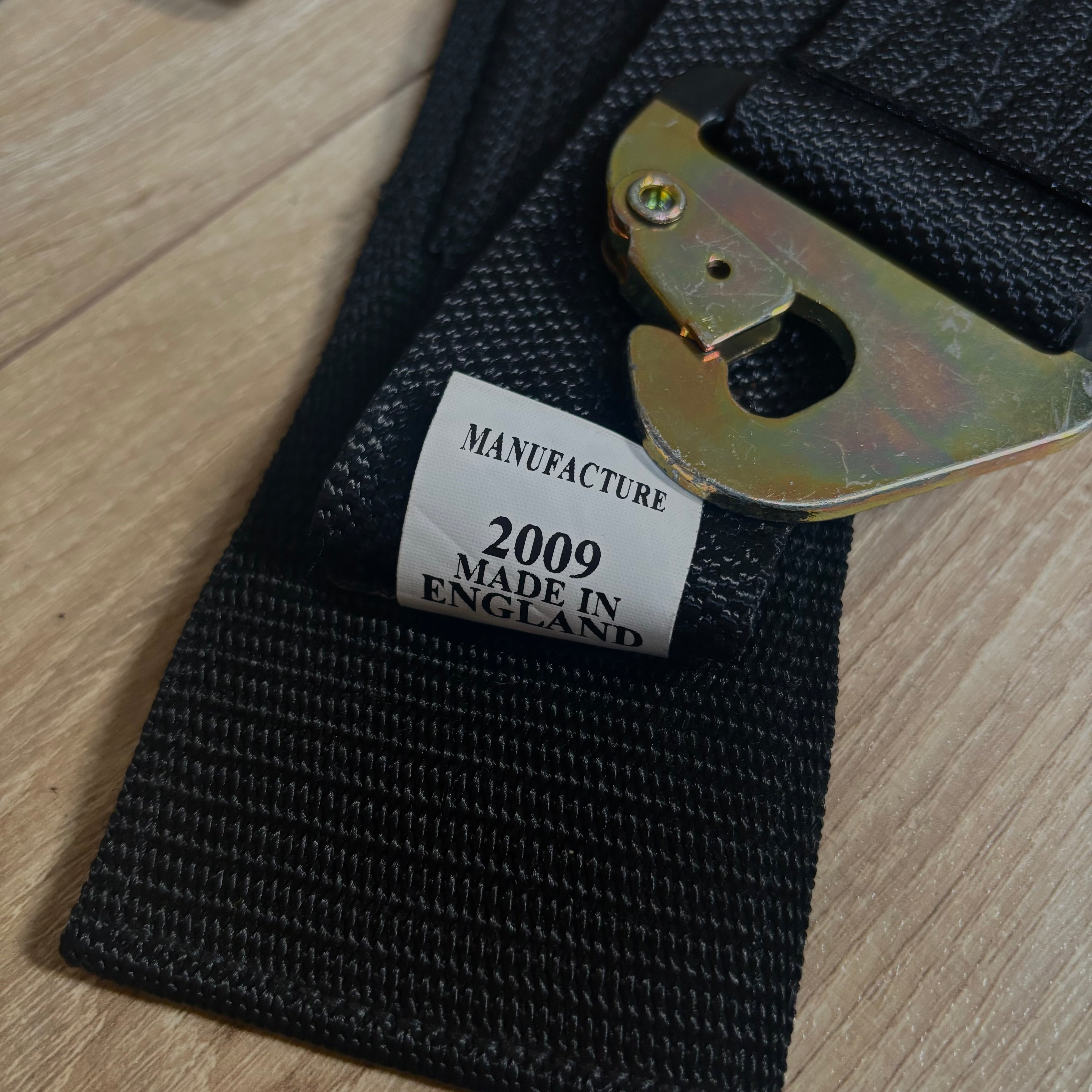 2x Black Willans Four Point Harness