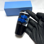 Custom Blue Flower 10cm Shift Knob