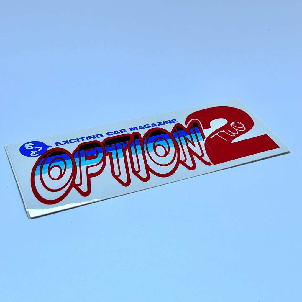 Option2 Exciting Car Magazine Sticker