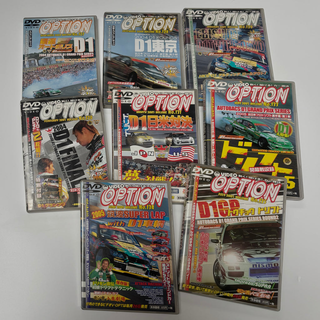 Option DVD volume 126 - 135