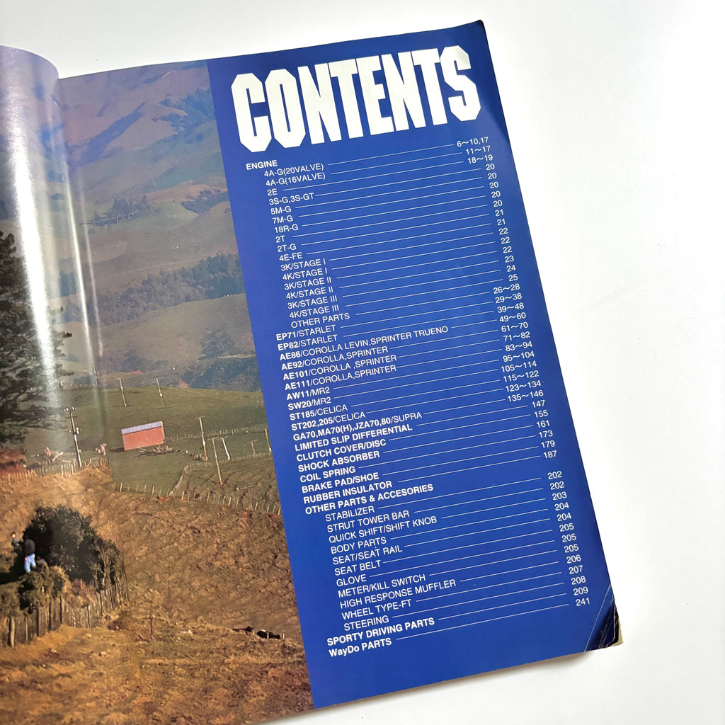 1995 TRD All Parts Catalog
