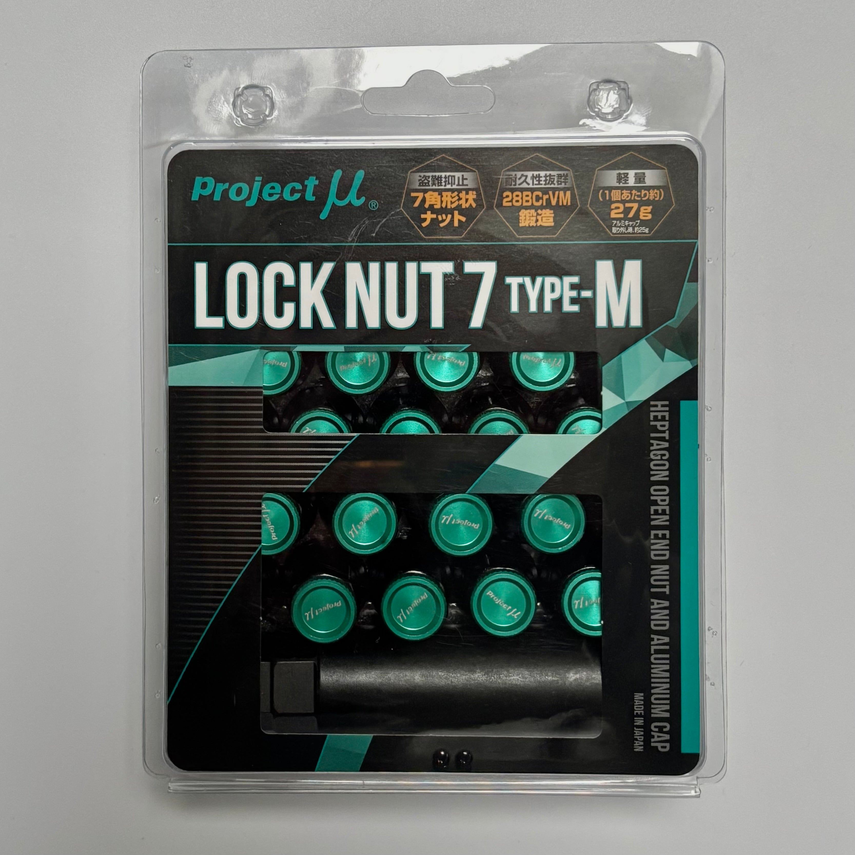 Project Mu Lock Nut7 Type-M (12x1.25)