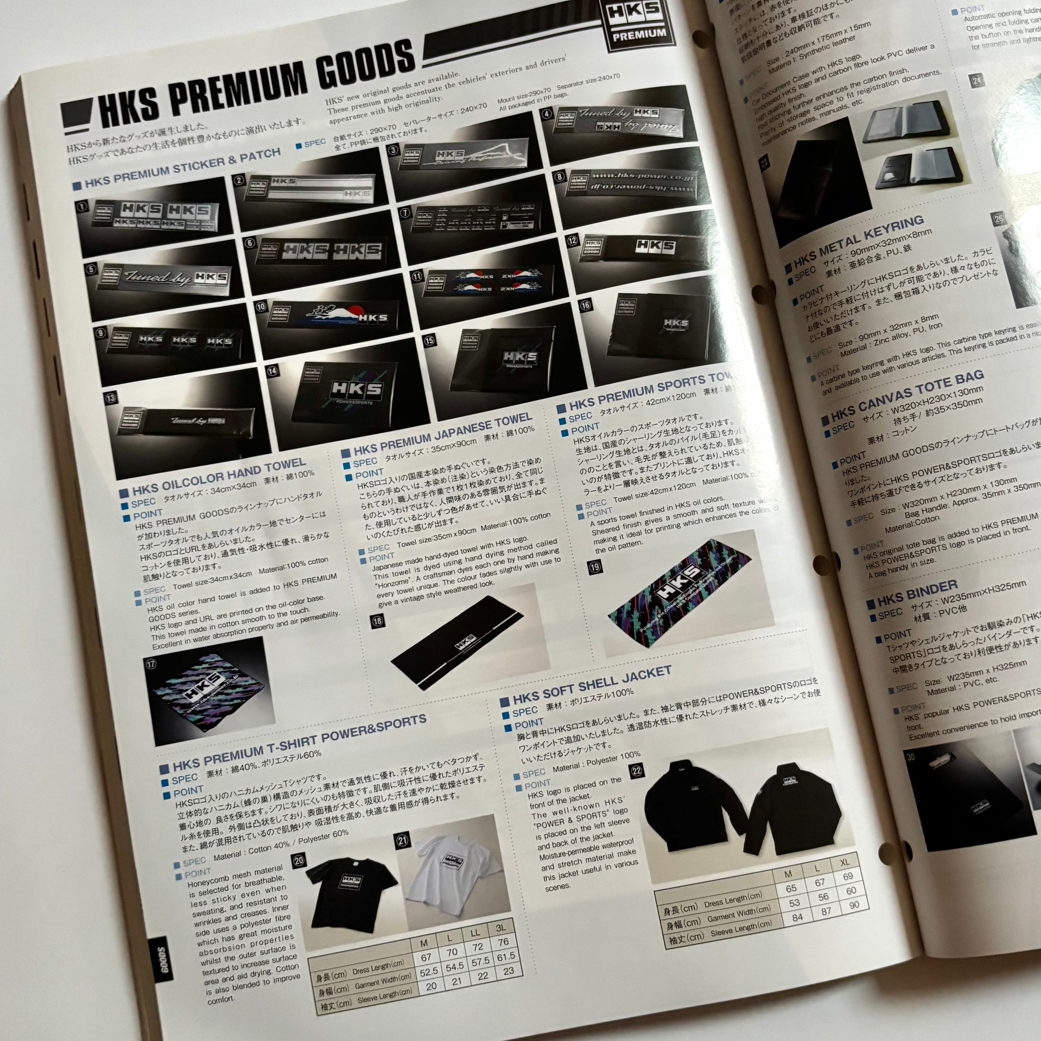 2018/2019 HKS Parts Catalogue