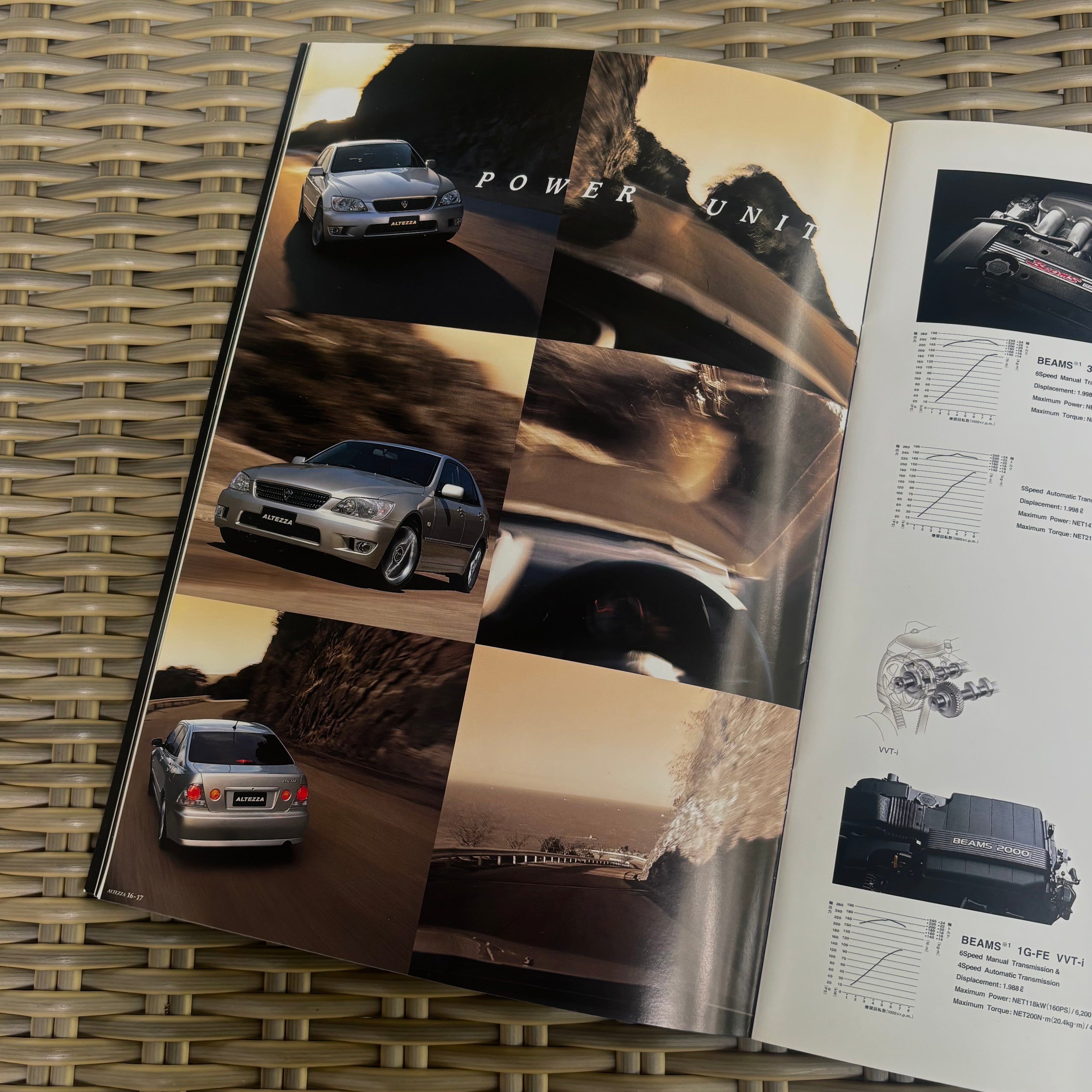 Toyota Altezza RS200 Brochure