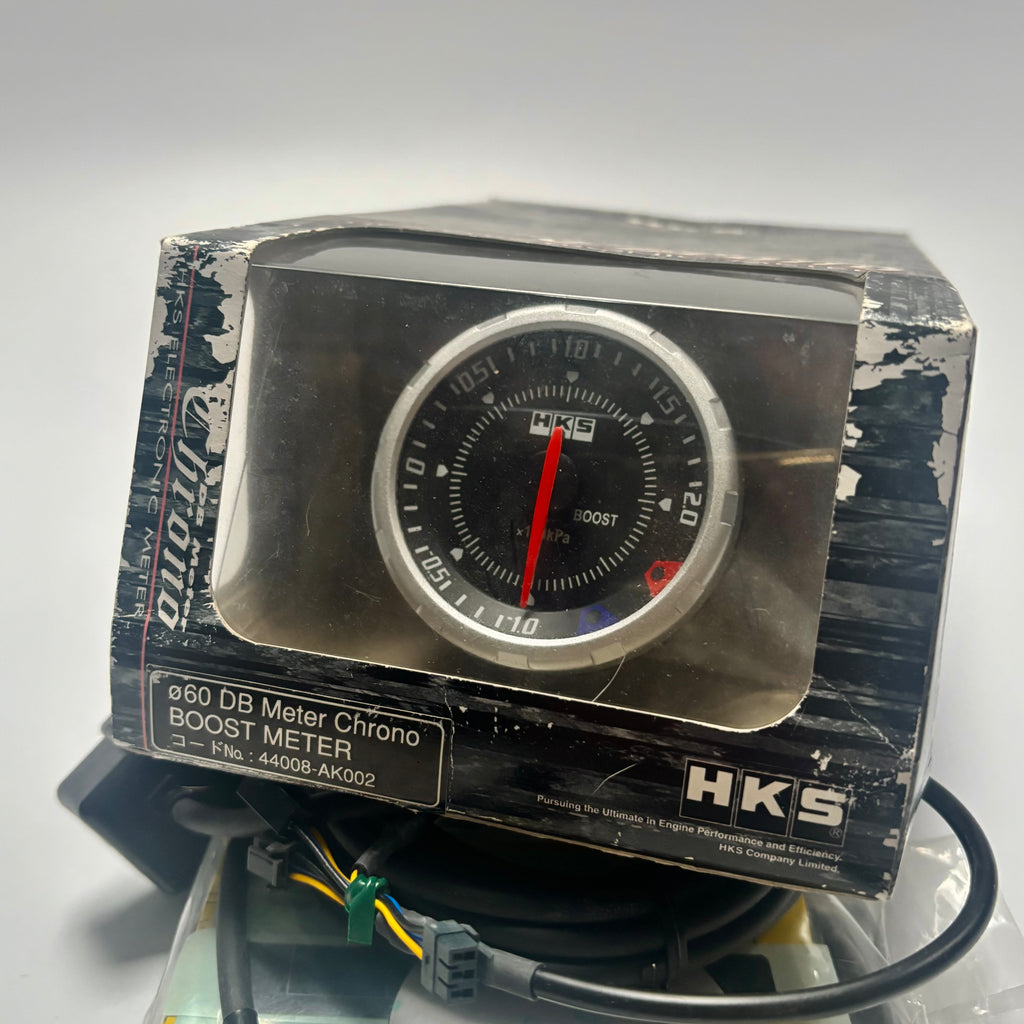 HKS 60mm DB Chrono Boost Gauge