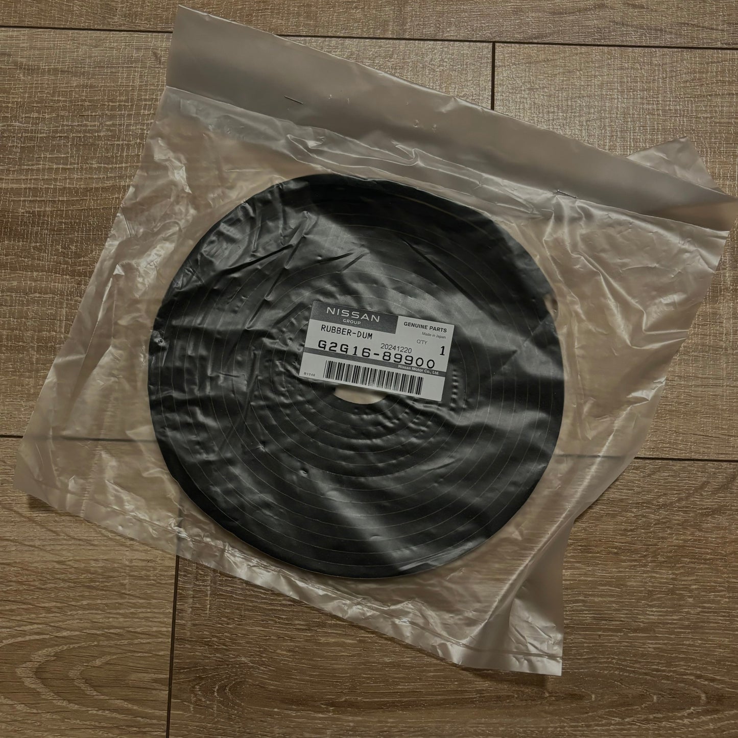 Nissan rubber-dum G2G16-89900