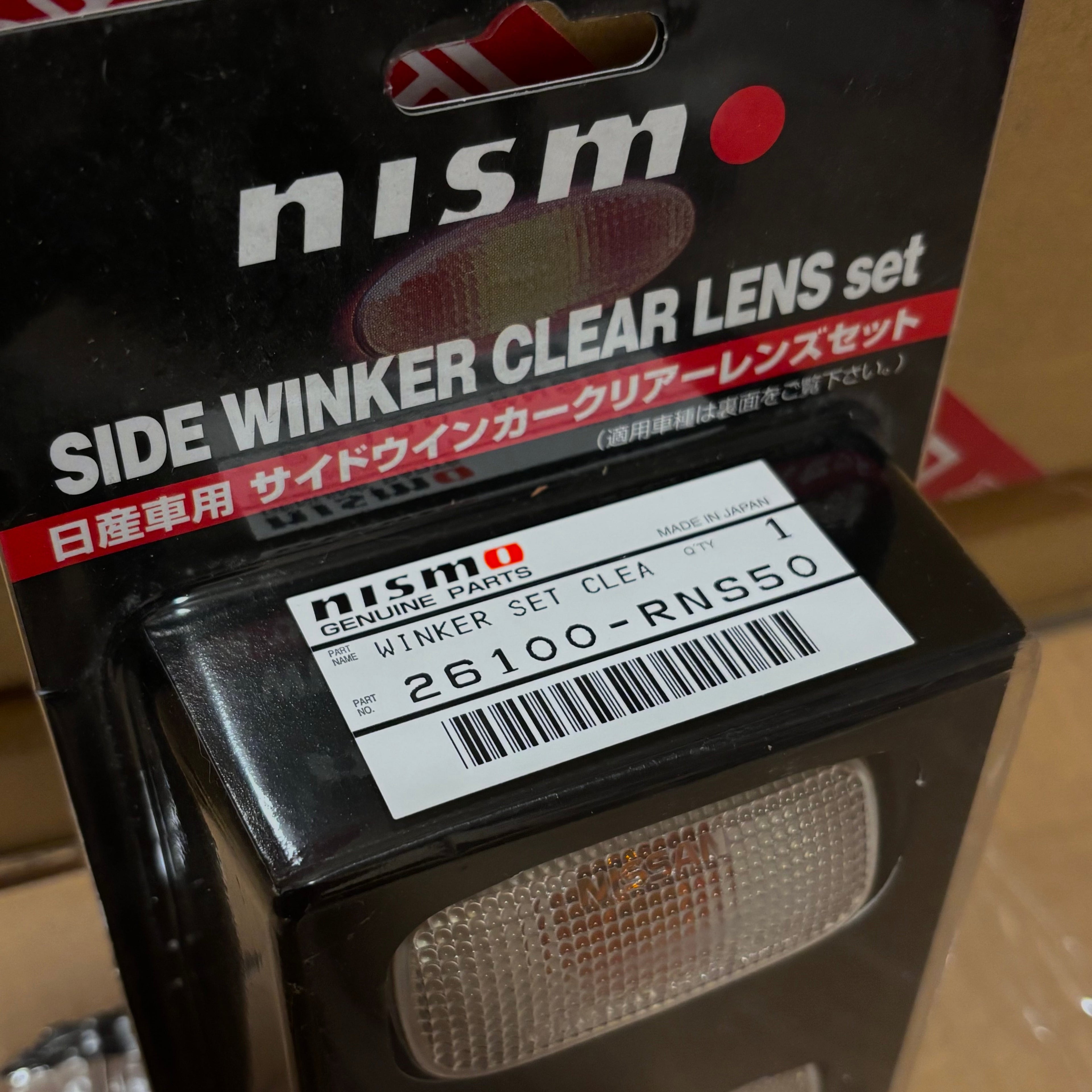 Nismo Side Winker Clear Lens Set Silvia S15 26100-RNS50