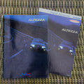 Toyota Altezza XE10 Brochure & Optional Parts Catalogue