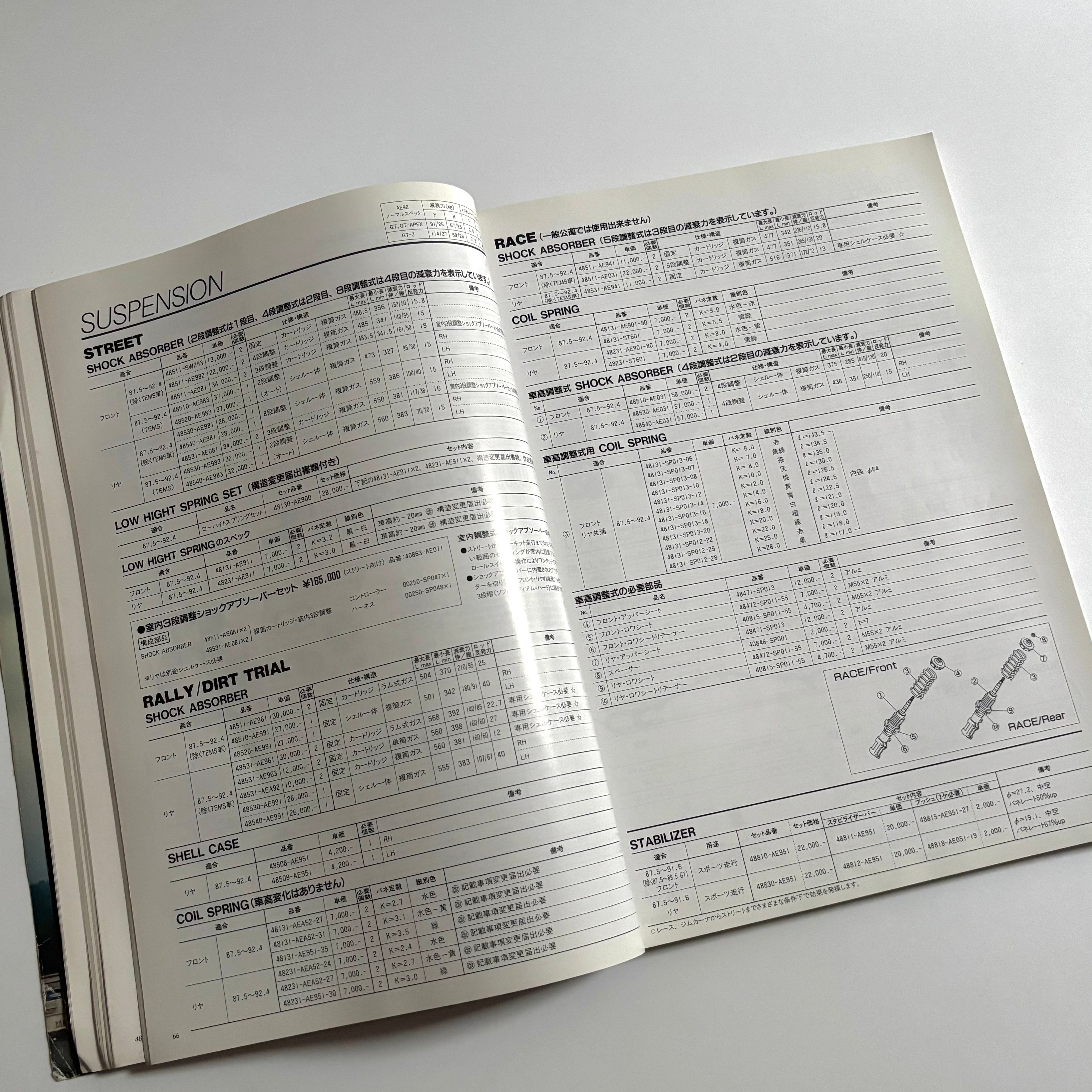 1995 TRD All Parts Catalog