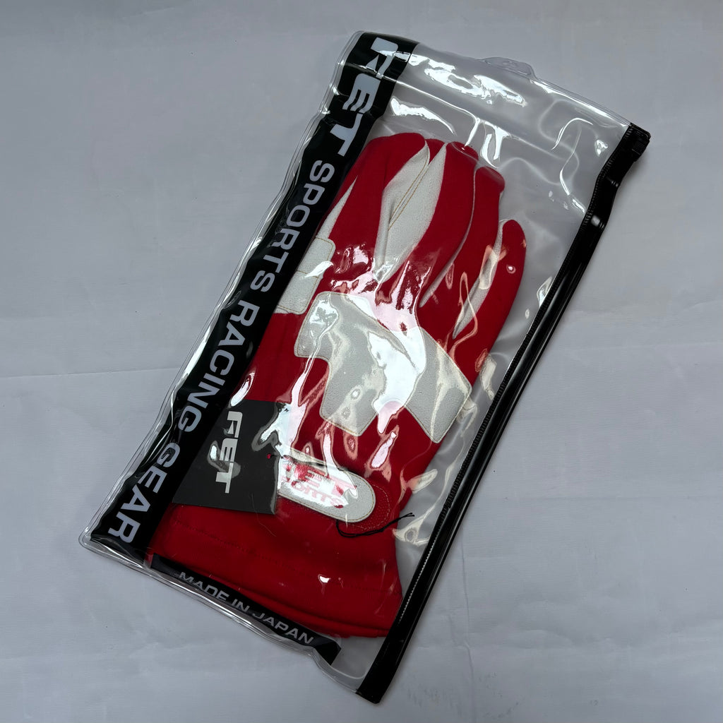FET Sports Racing Gloves (L)