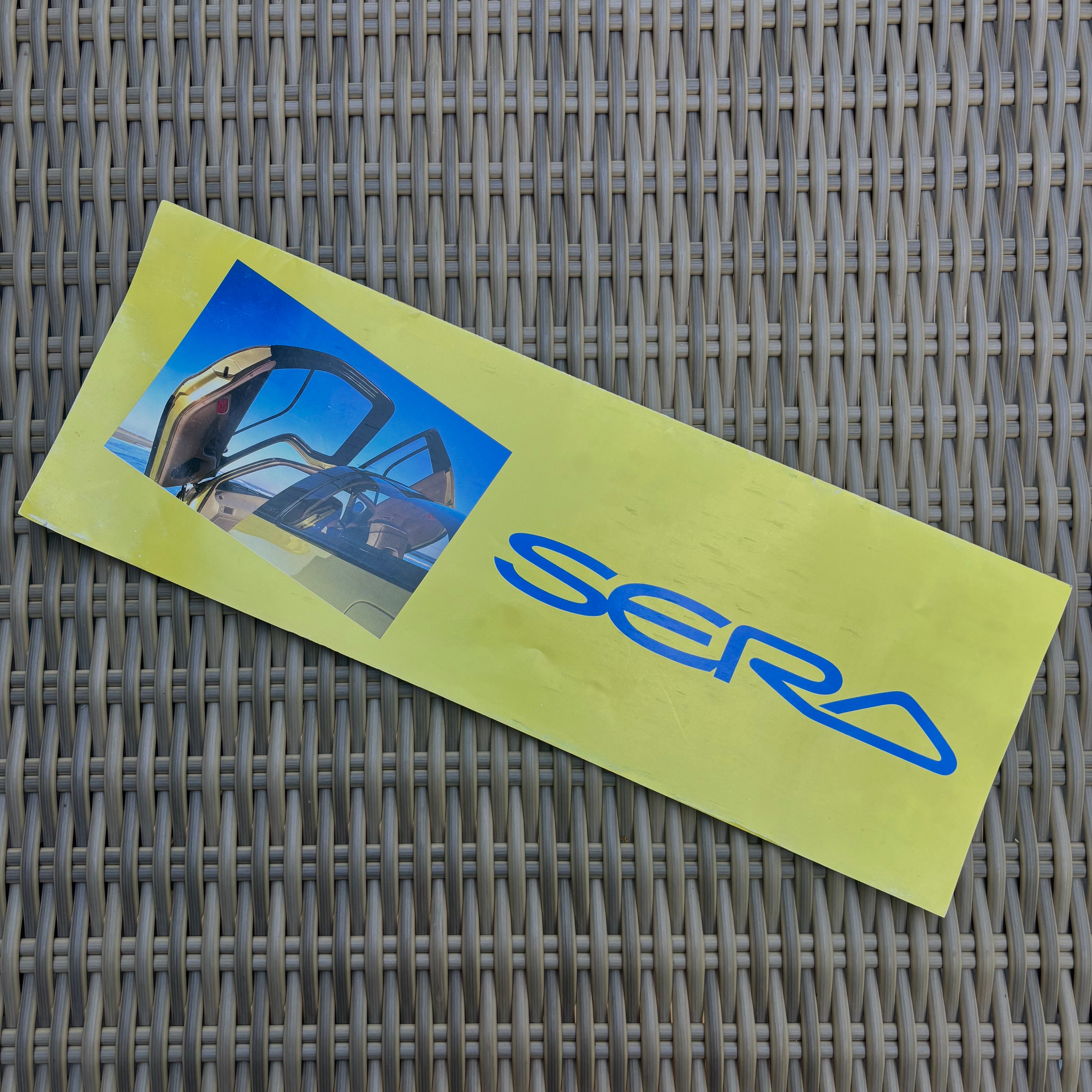 Toyota Sera Brochure