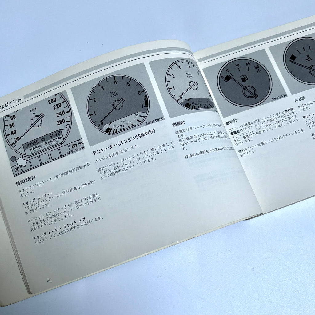 1992 BMW E36 Owners Manual