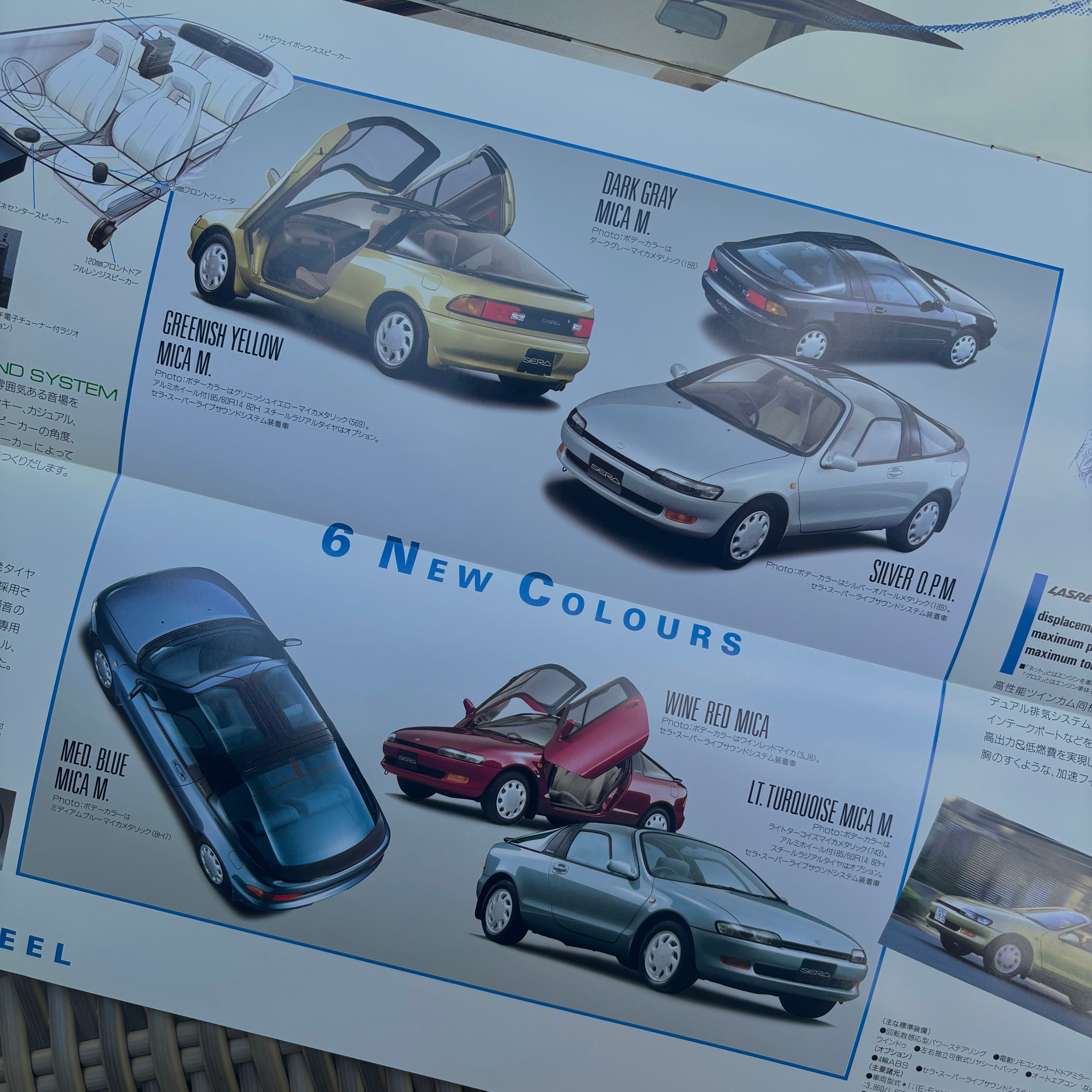 Toyota Sera Brochure