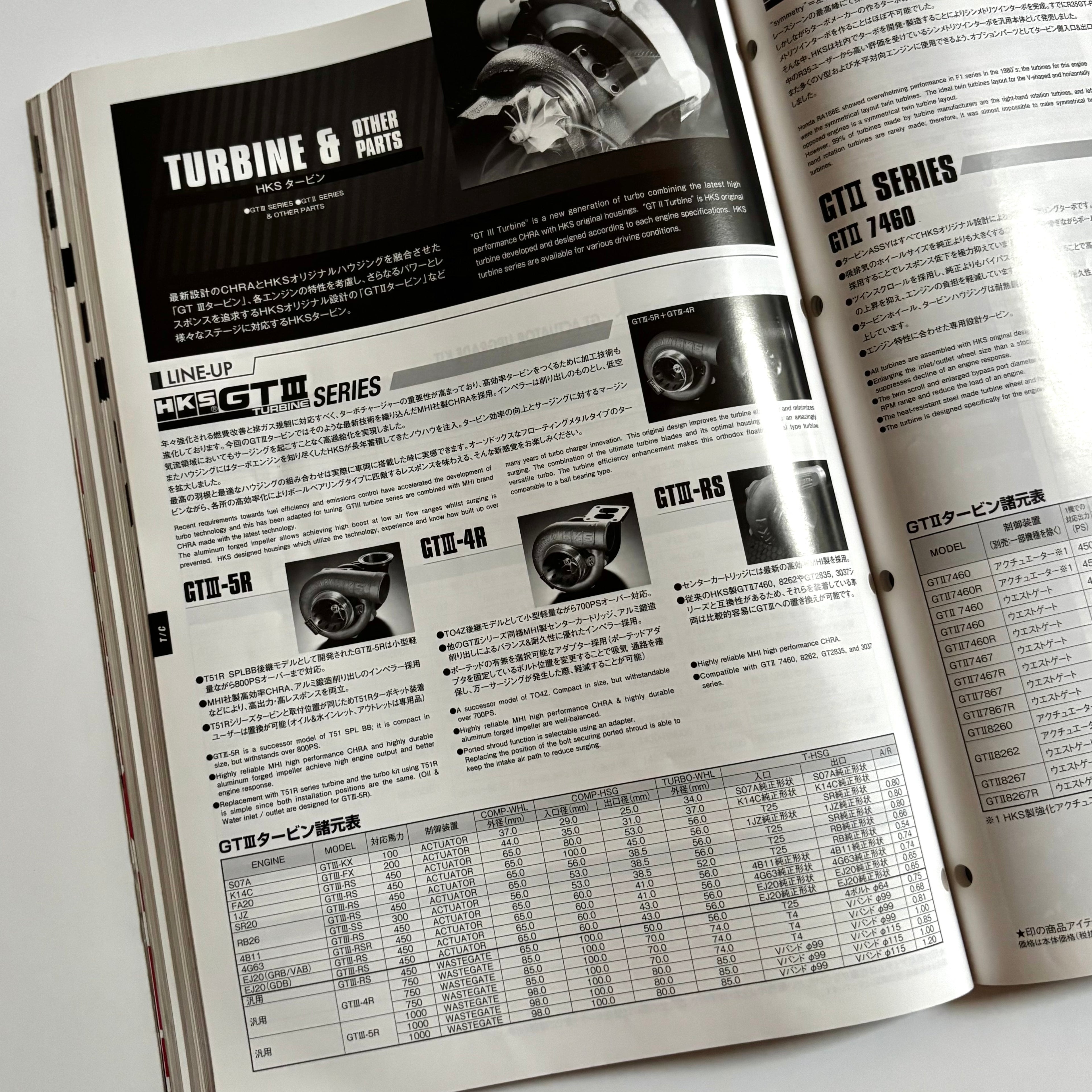 2018/2019 HKS Parts Catalogue