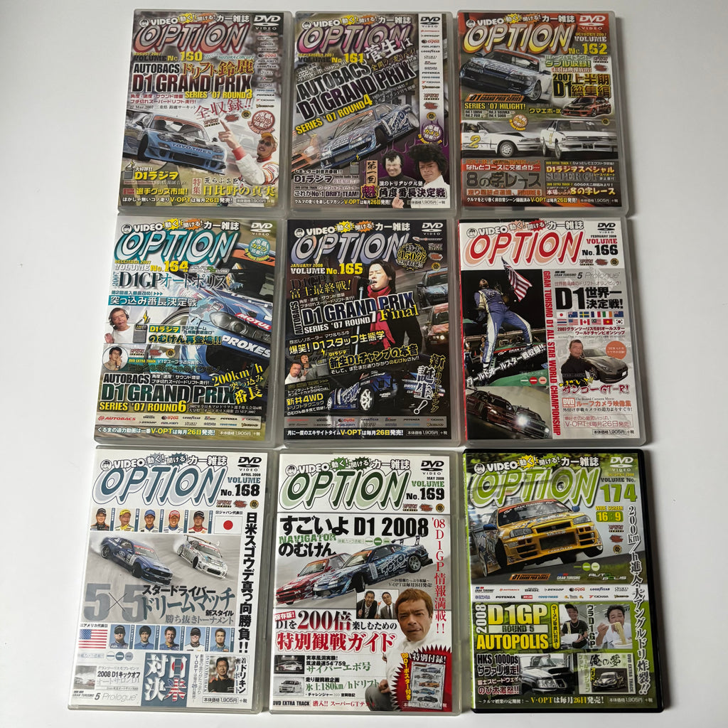 Option DVD Volume 160 - 174