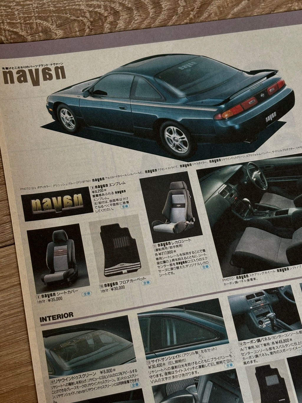 Eye Hunt Silvia S14 & Navan Optional Parts