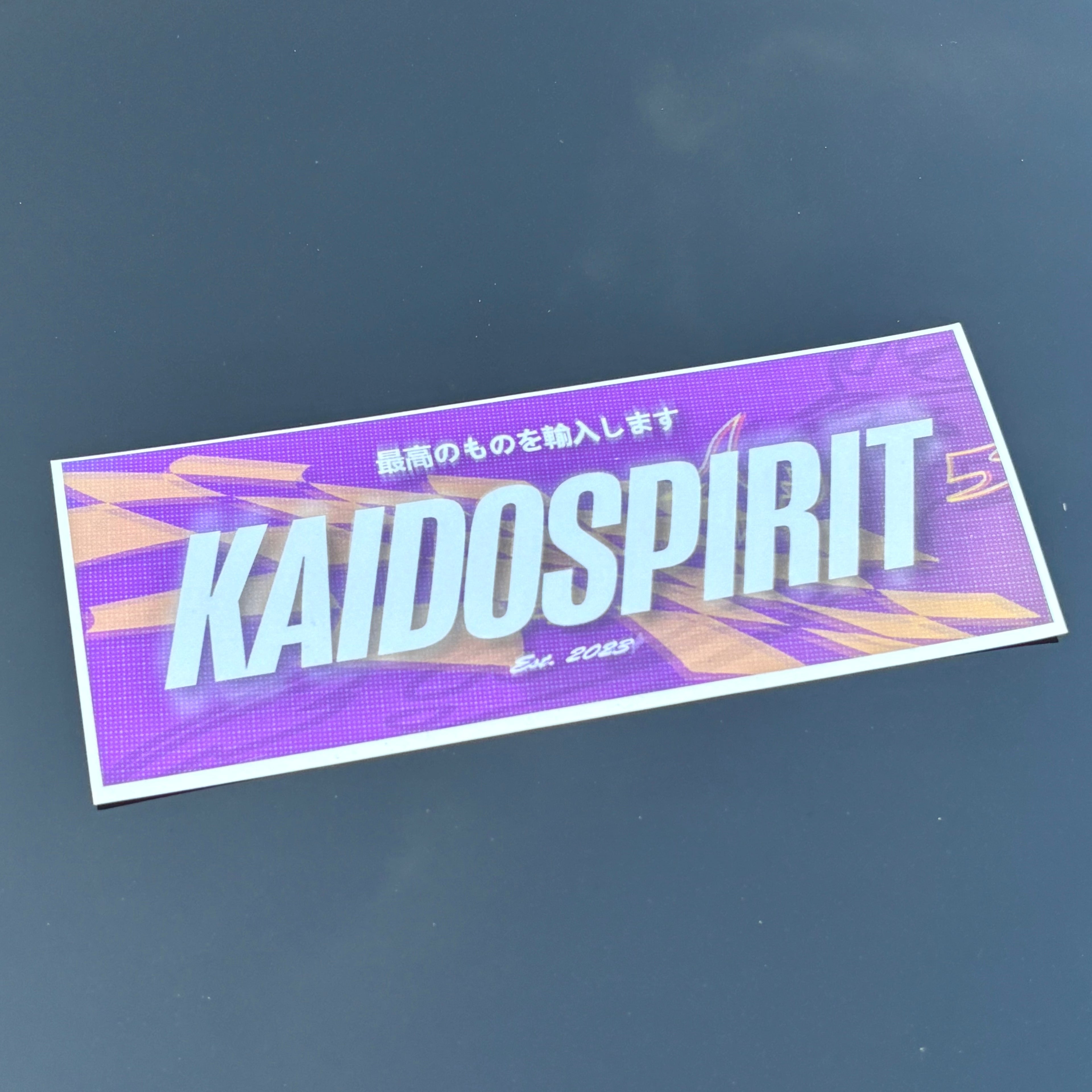 KAIDO SPIRIT SLAP STICKER II