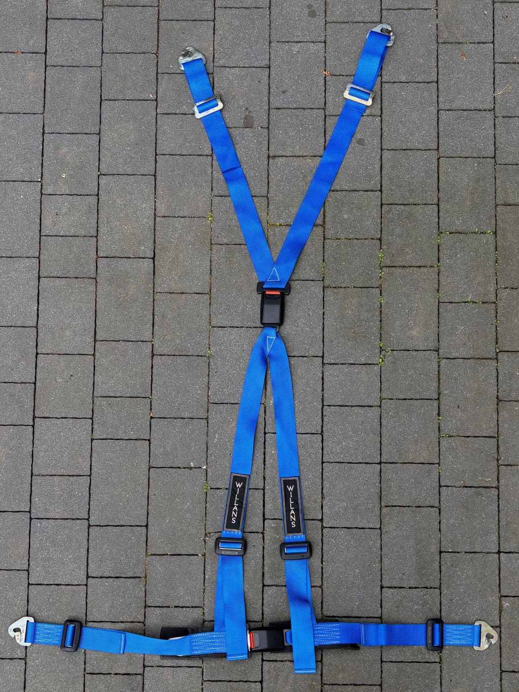 1990 Willans 4-point seatbelt harness