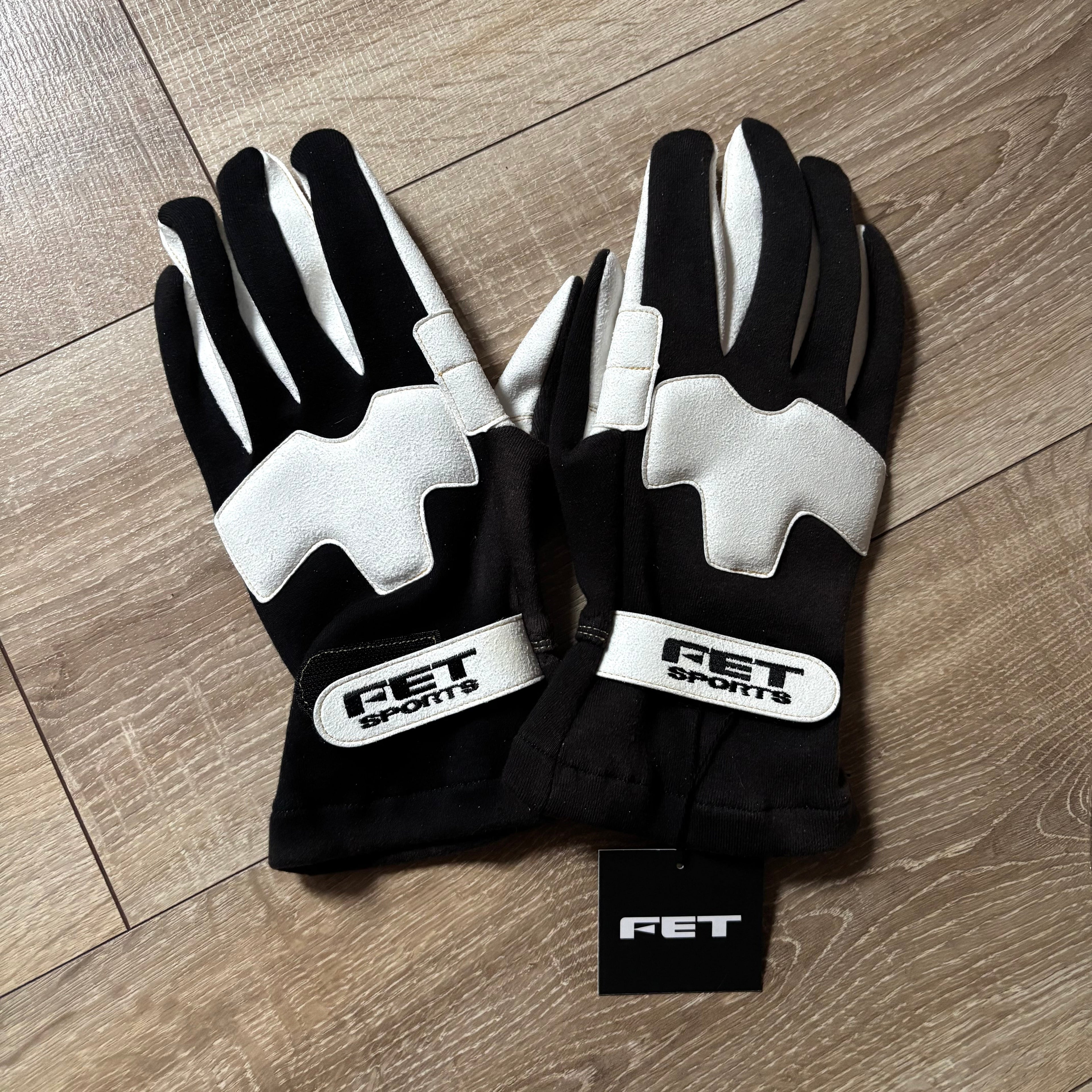 FET Sports Racing Gloves (L)