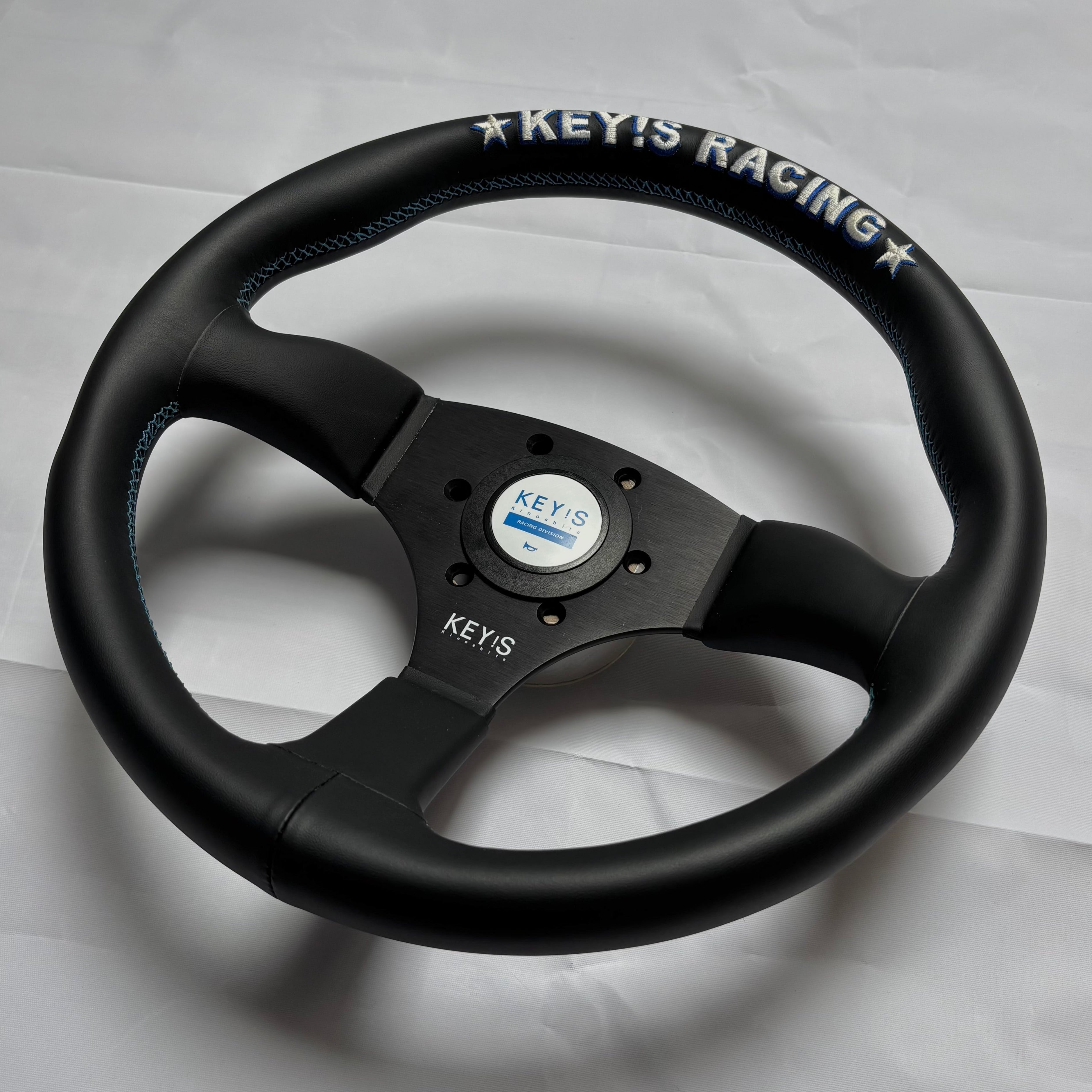 KEY'S Racing Steering Wheel SEMI DEEP Type 325mm JDM Rare