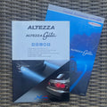 Toyota Altezza Gita Brochure + Optional Parts