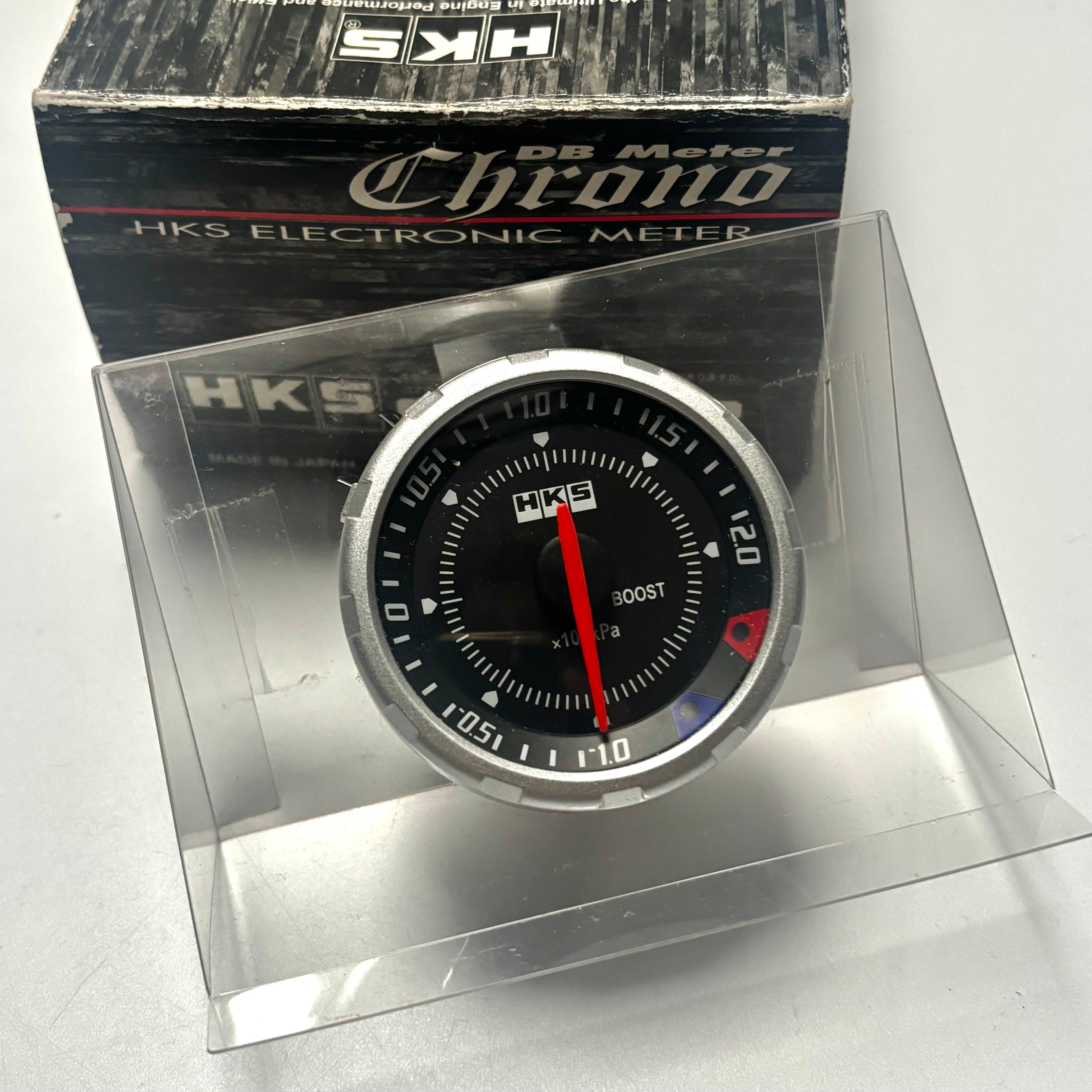 HKS 60mm DB Chrono Boost Gauge
