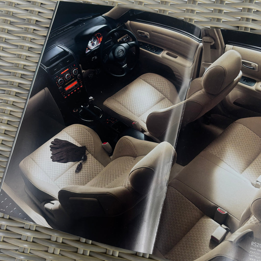 Toyota Altezza RS200 Brochure