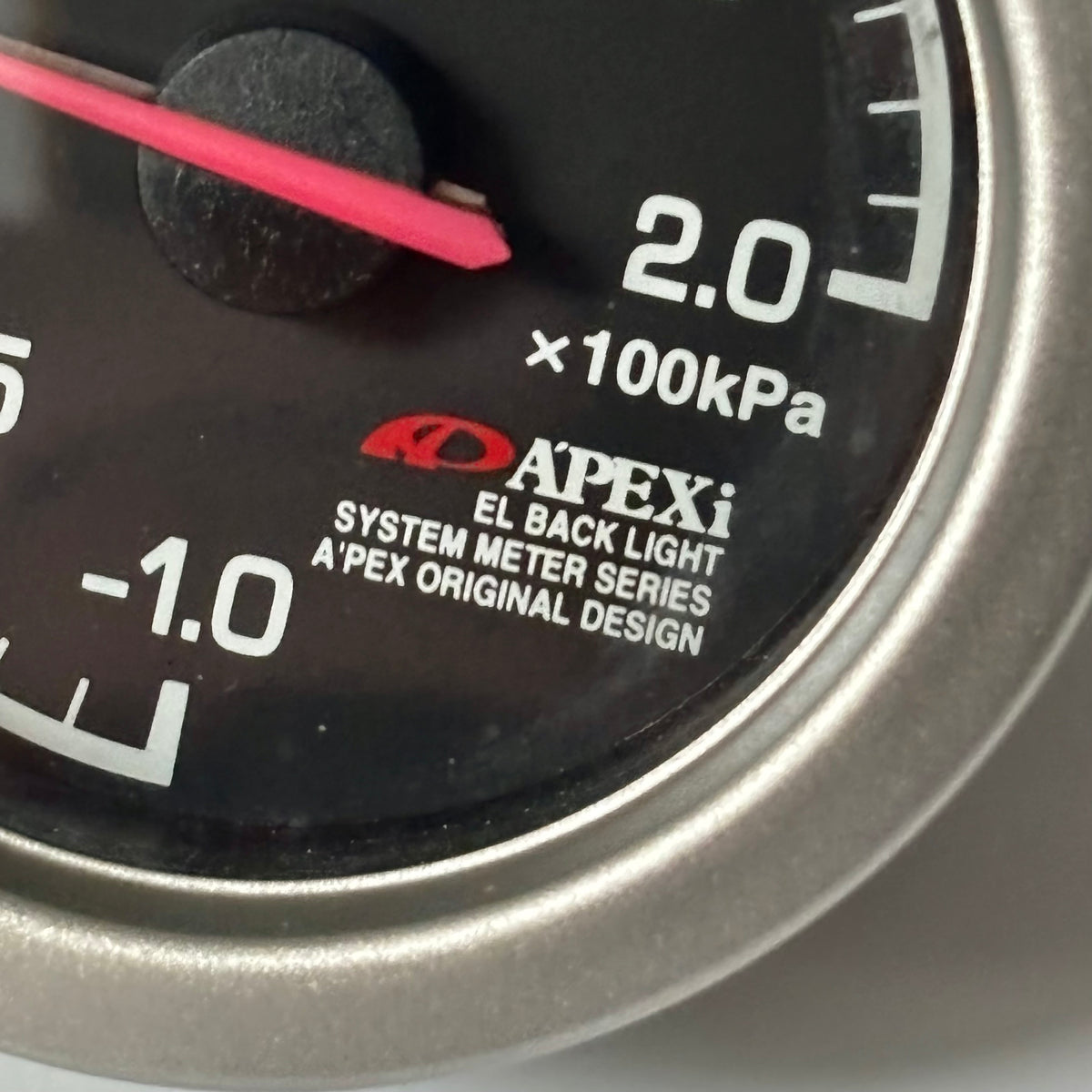 60mm A'PEXi Boost Gauge
