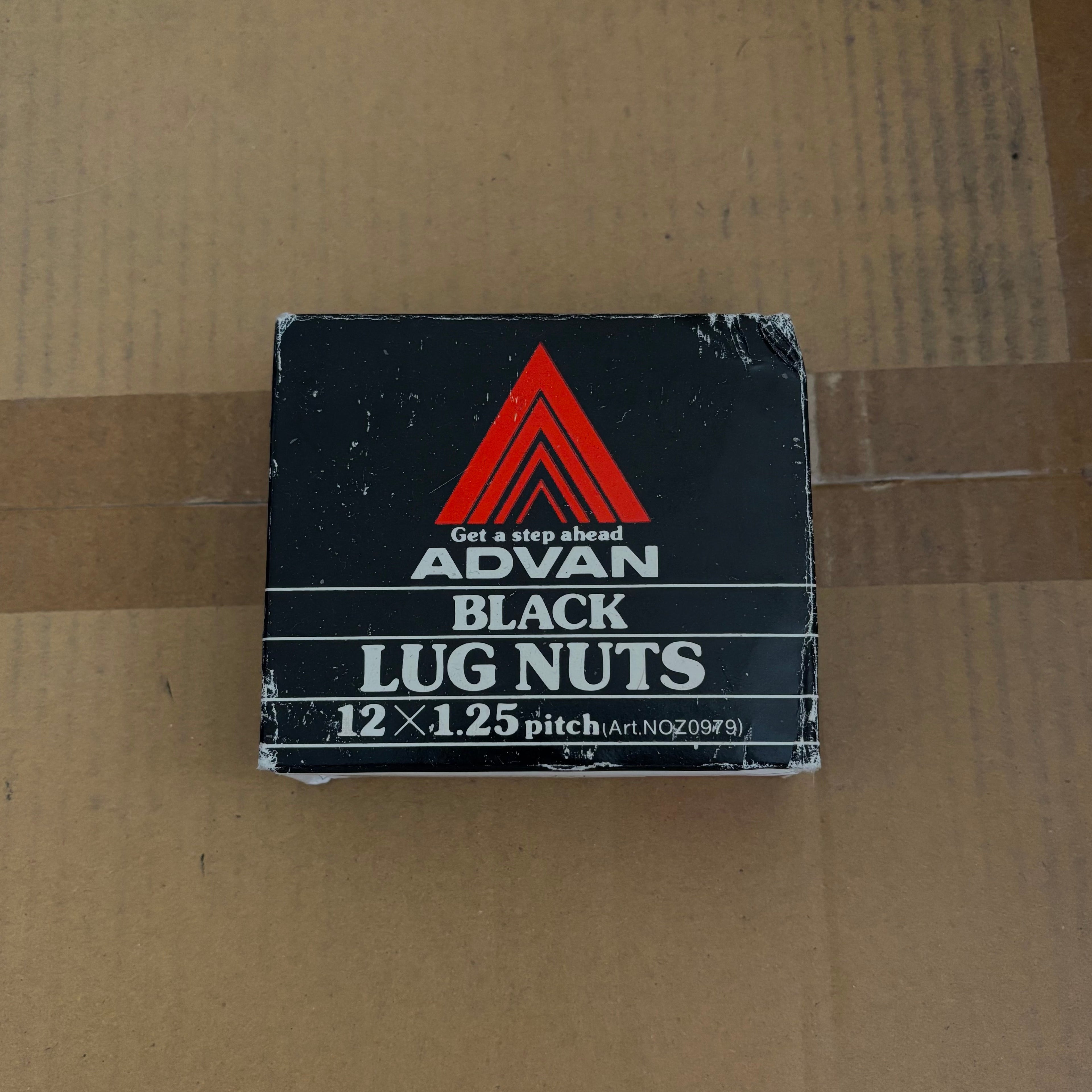 Advan Black Lug Nuts 12x1.25 16pcs.