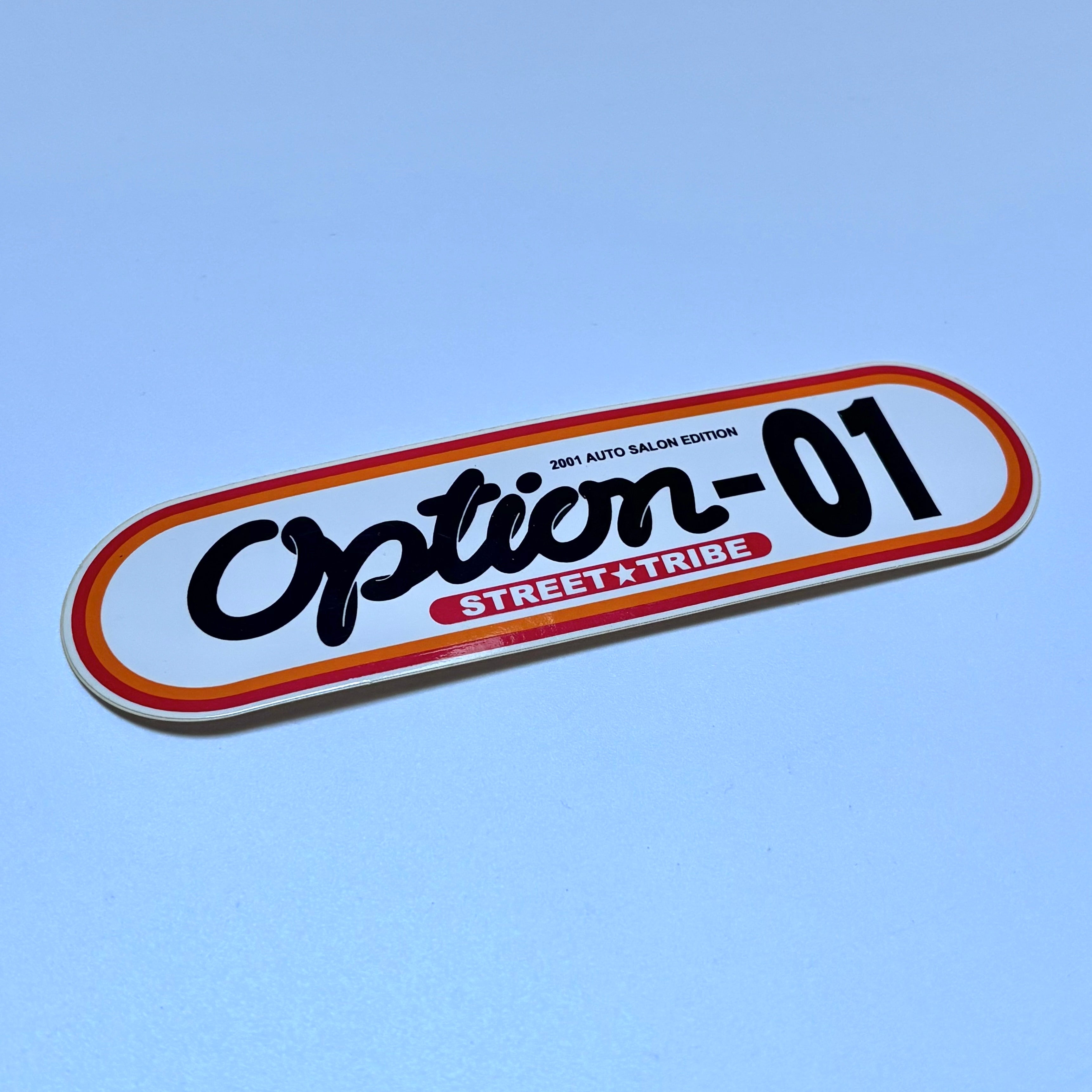 2001 Option Tokyo Auto Salon Sticker